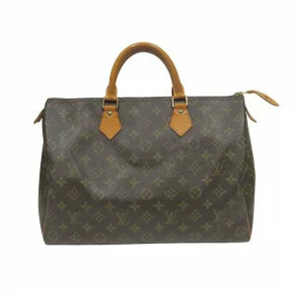 Louis Vuitton Monogram Speedy brown Bag Handbag Boston